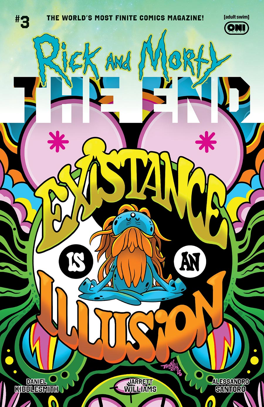 Rick And Morty The End #3 Cover B Variant Troy Little Cover