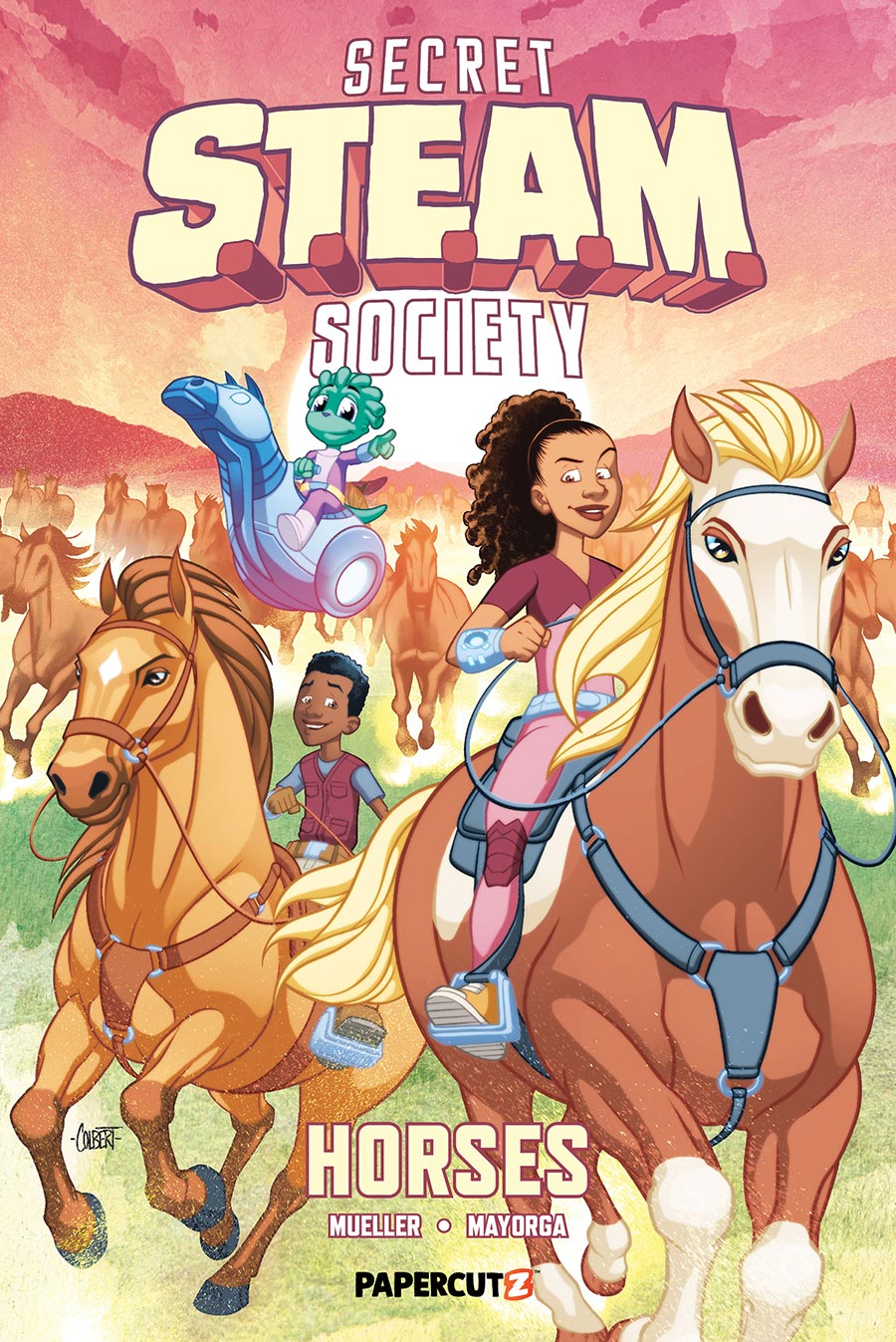 Secret S.T.E.A.M. Society Horses HC