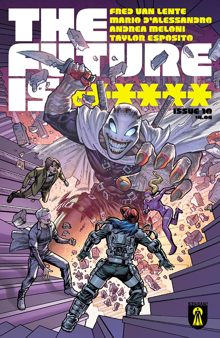 The Future Is ****** #10 Cover A Regular Juan Gedeon Cover