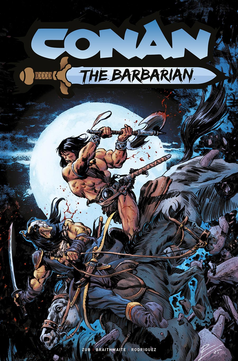 Conan The Barbarian Vol 5 #29 Cover F Variant Roberto De La Torre Foil Trade Cover