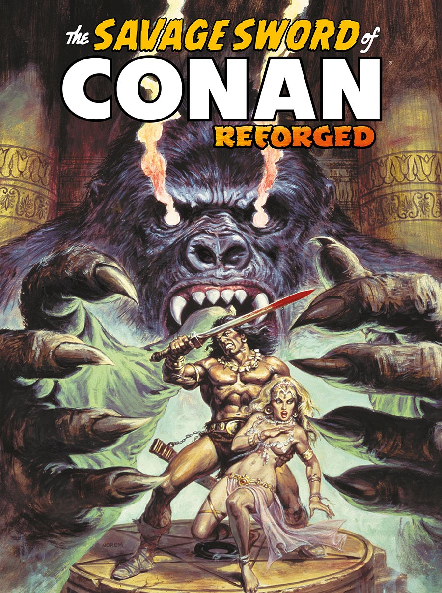 Savage Sword Of Conan Reforged #3 Cover B Variant Earl Norem Cover