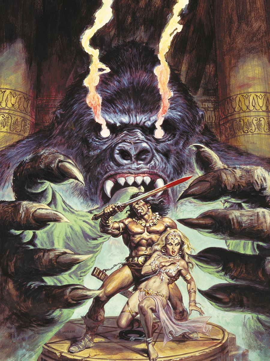 Savage Sword Of Conan Reforged #3 Cover D Variant Earl Norem Virgin Cover