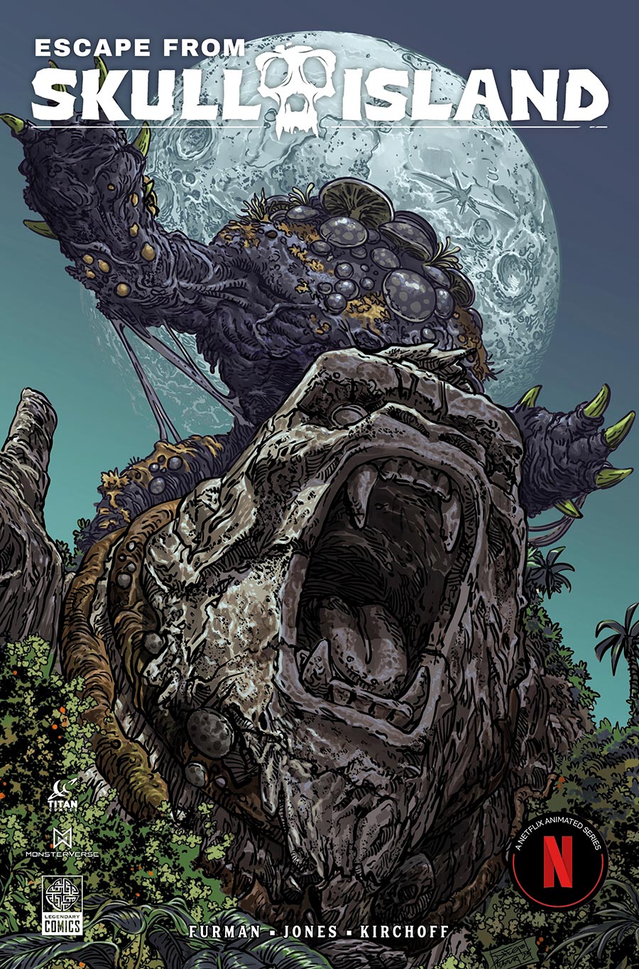 Escape From Skull Island #2 Cover A Regular Diego Yapur Cover