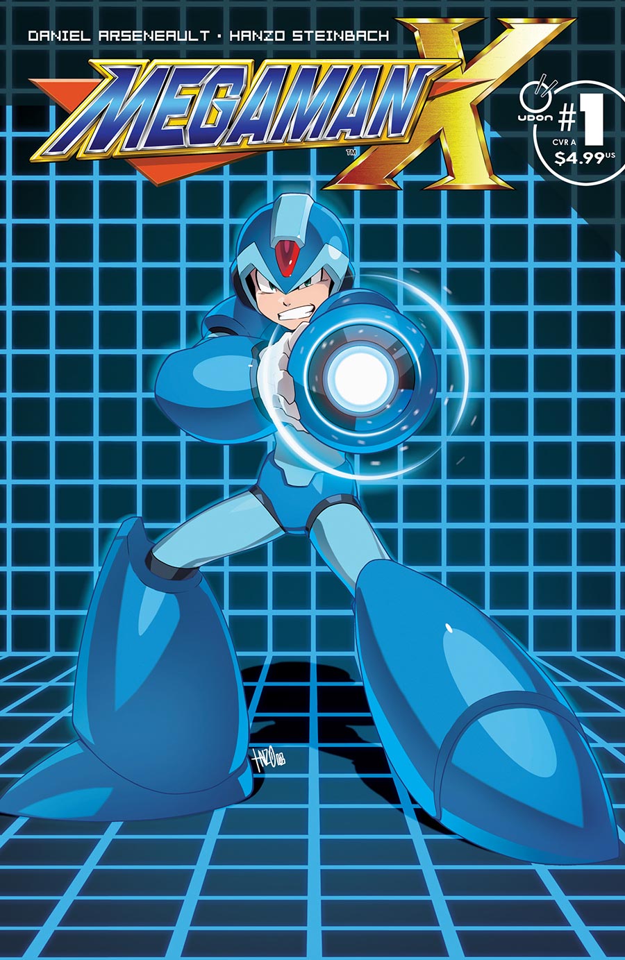 Mega Man X #1 Cover A Regular Hanzo Steinbach Cover