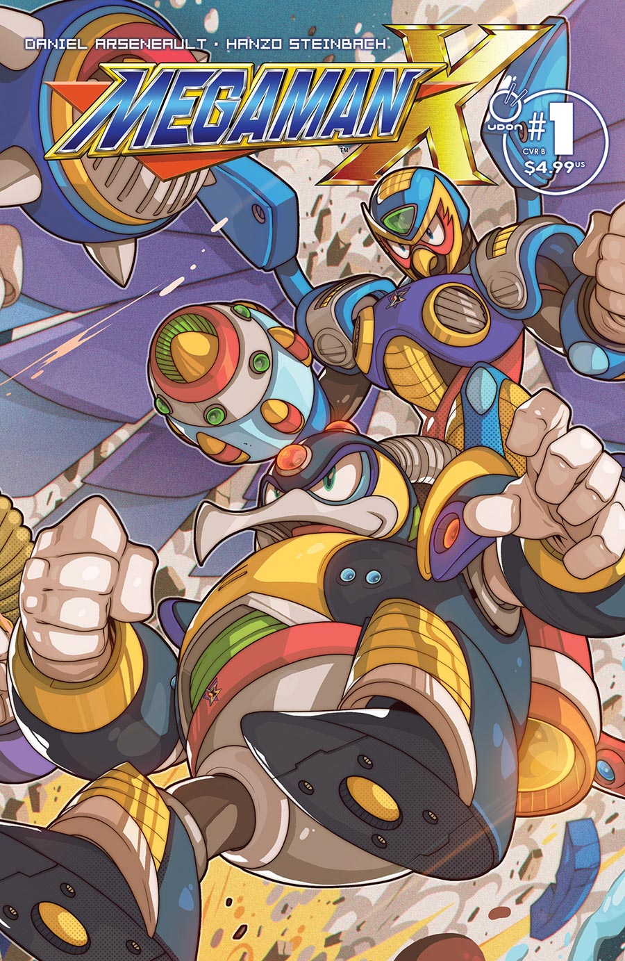 Mega Man X #1 Cover B Variant Edwin Huang Cover