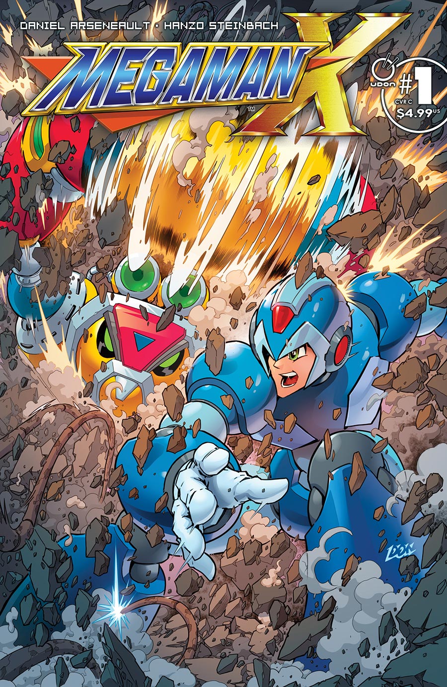 Mega Man X #1 Cover C Variant Don Figueroa Cover