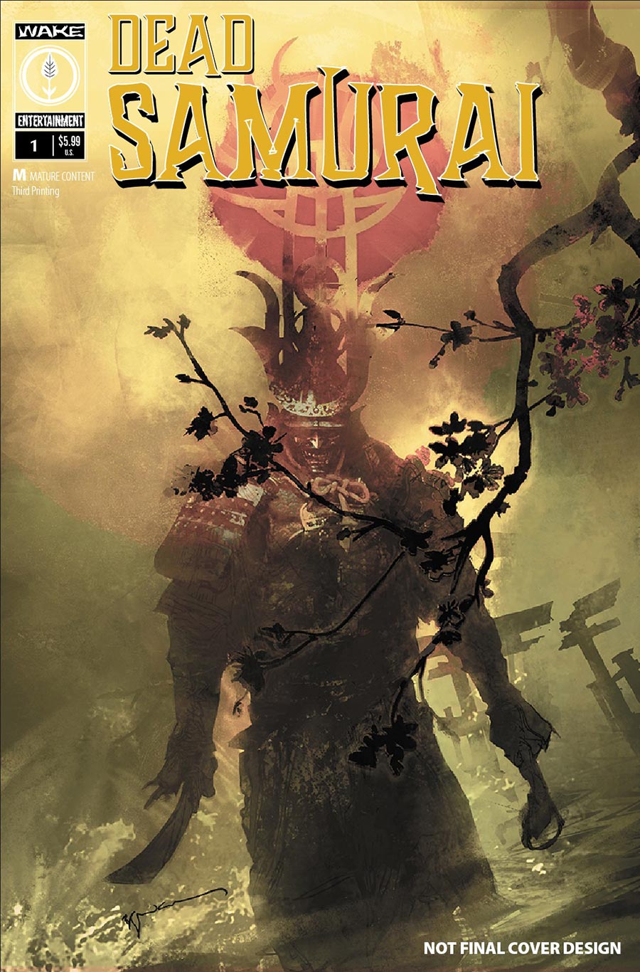 Dead Samurai #1 Cover G 3rd Ptg