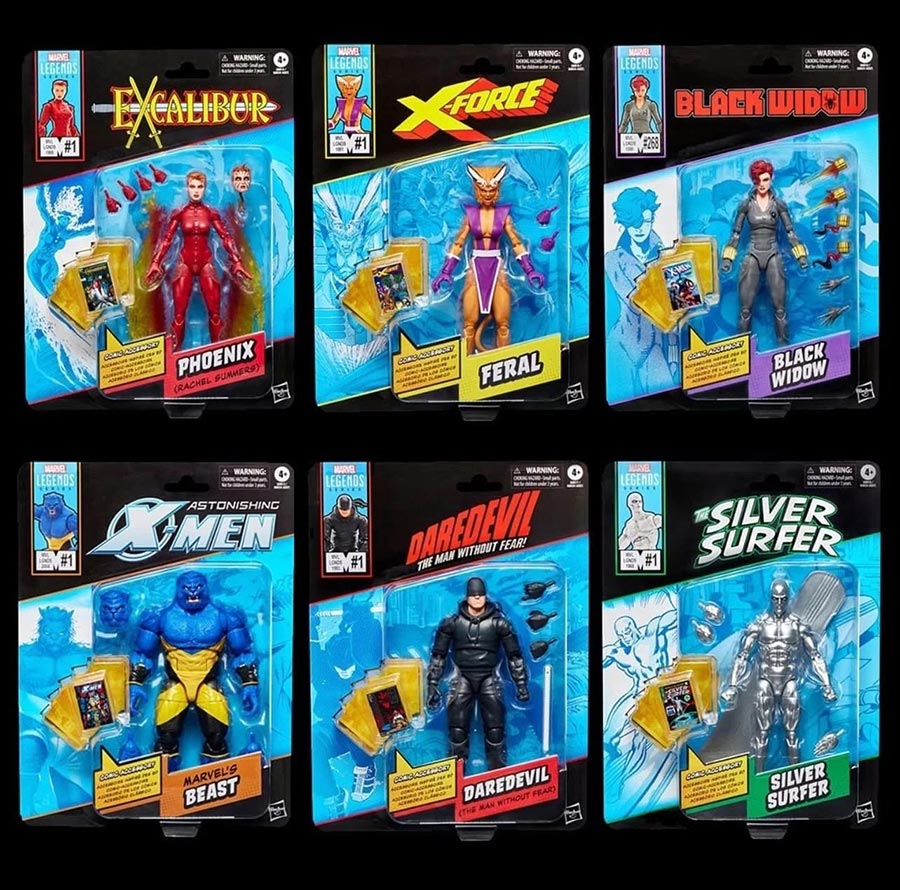 Marvel Legends Mini Comic Wave 2 6-Inch Action Figure Assortment Case