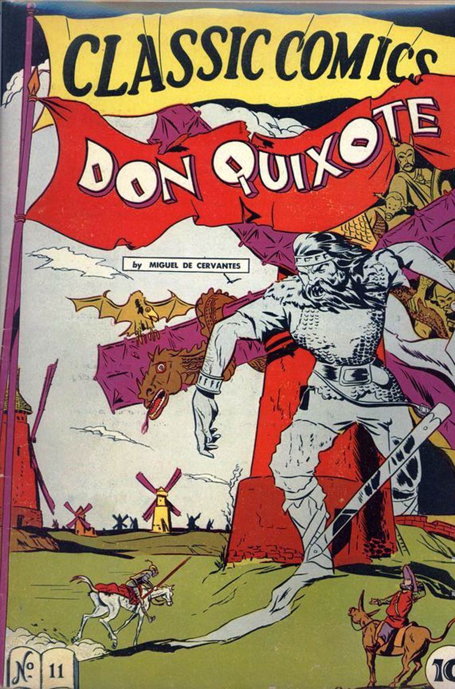 Classic Comics Don Quixote #11 Cover A 1st Ptg