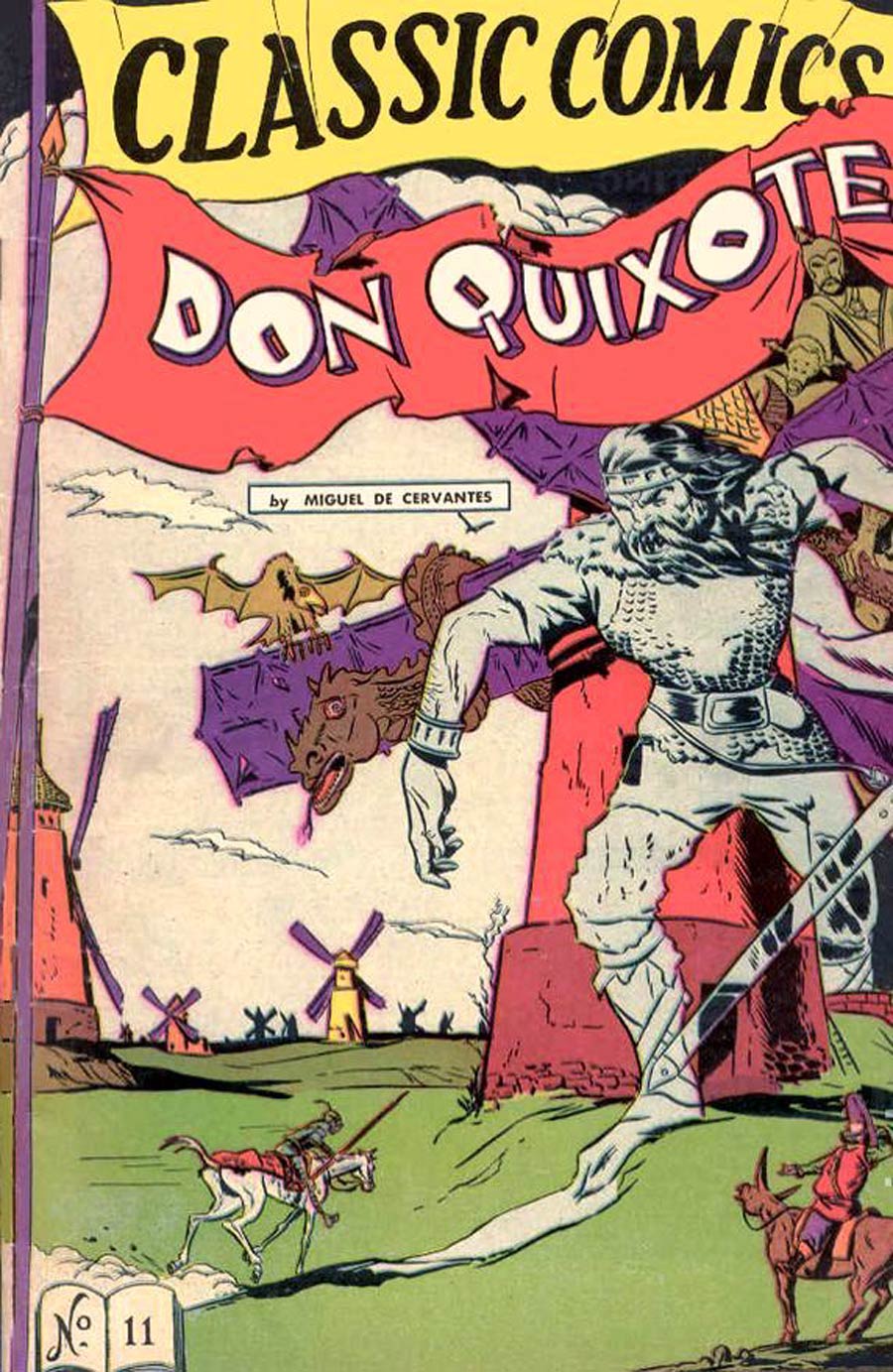 Classic Comics Don Quixote #11 Cover D 4th Ptg
