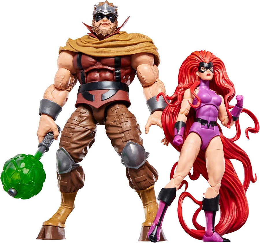 Marvel Legends Inhumans Medusa And Marvels Gorgon 6-Inch 2-Pack Action Figure