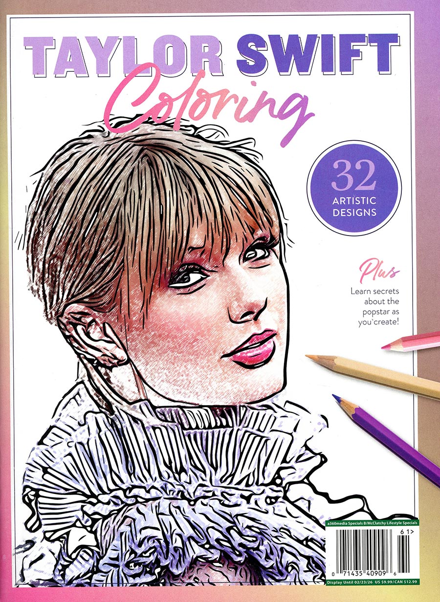 Taylor Swift Coloring