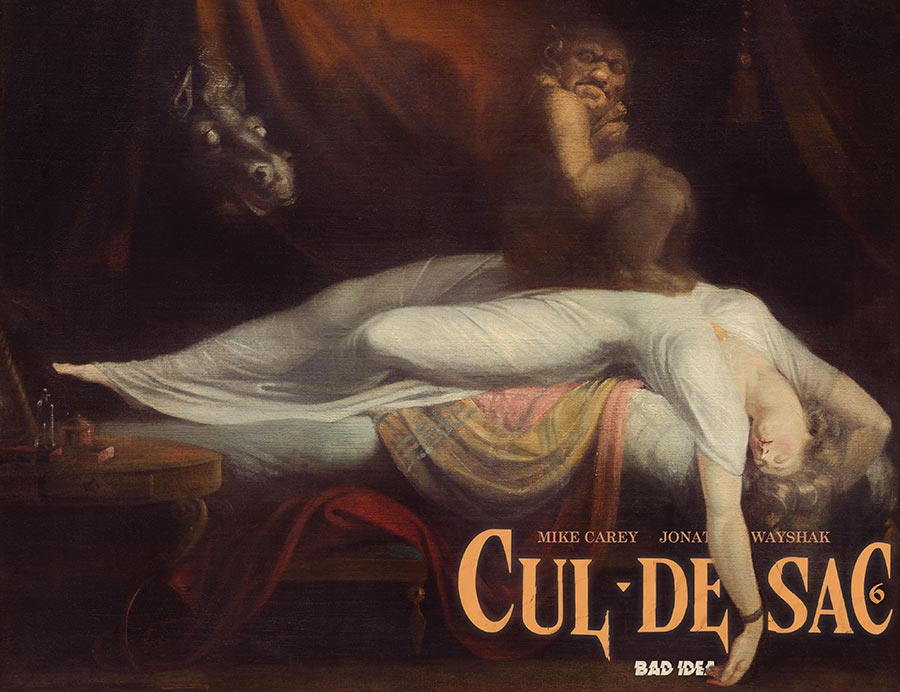 Cul-De-Sac #6 Cover B Variant Henry Fuseli Old Masters Cover