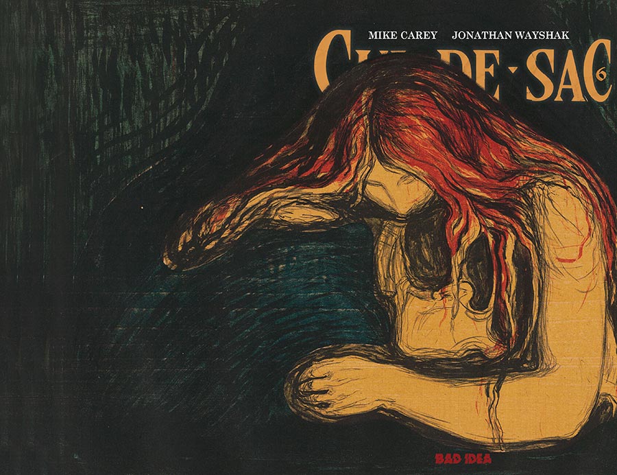 Cul-De-Sac #6 Cover D Variant Edvard Munch Old Masters Cover