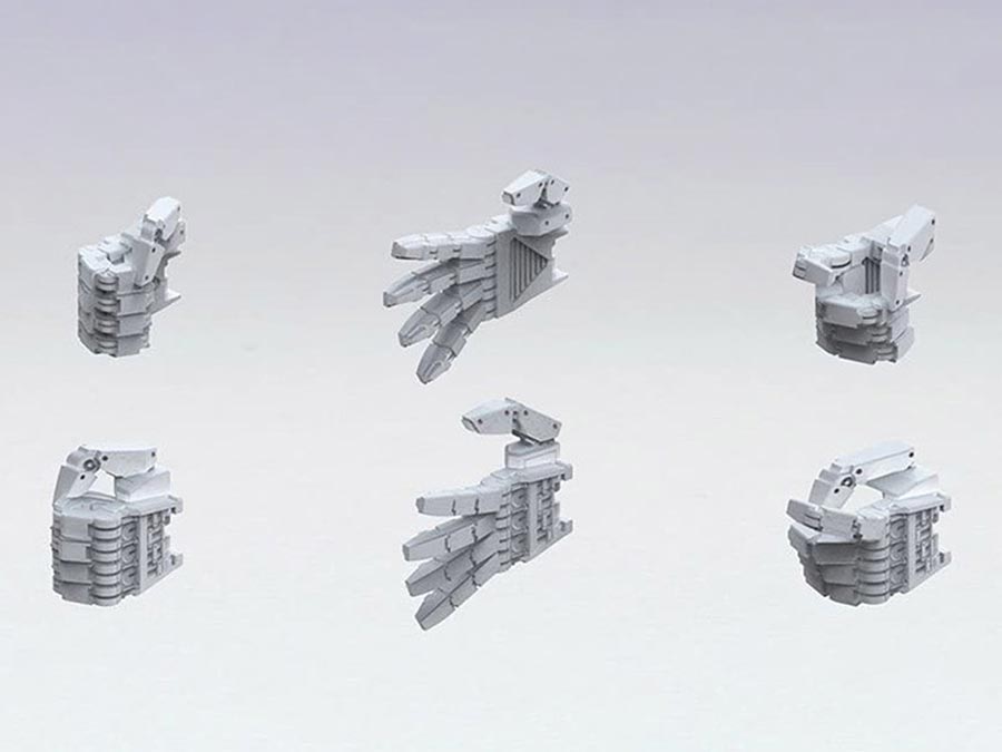 Gundam Builders Parts HD Kit - Box of 12 Units - #07 MS Hand 01 EFSF 1/100
