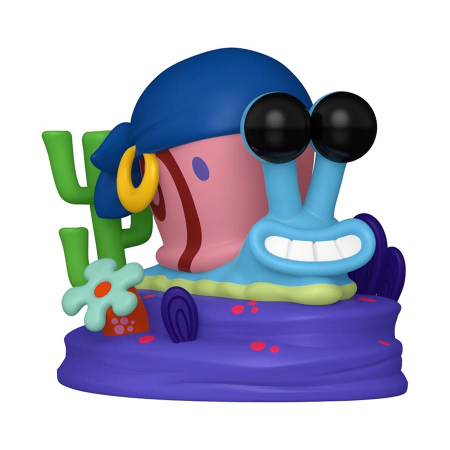 POP Movies The SpongeBob Movie Search For SquarePants Gary Pirate Viyl Figure