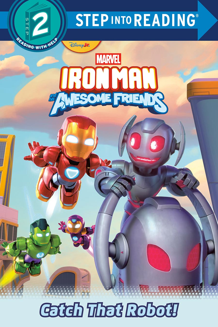 Step Into Reading Iron Man And His Awesome Friends Catch That Robot TP