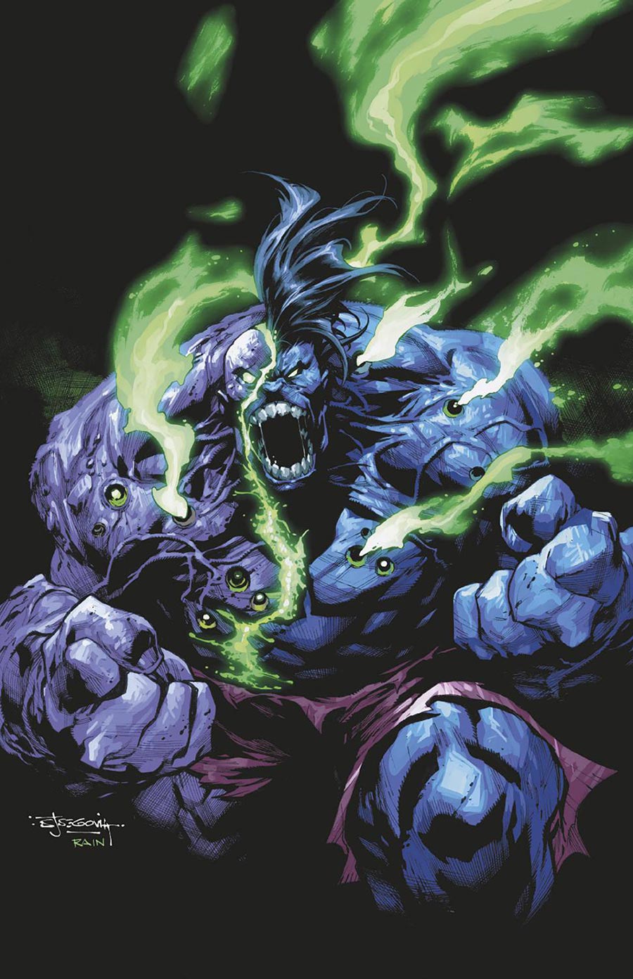 Infernal Hulk #1 Cover O 2nd Ptg Incentive Stephen Segovia Virgin Variant Cover