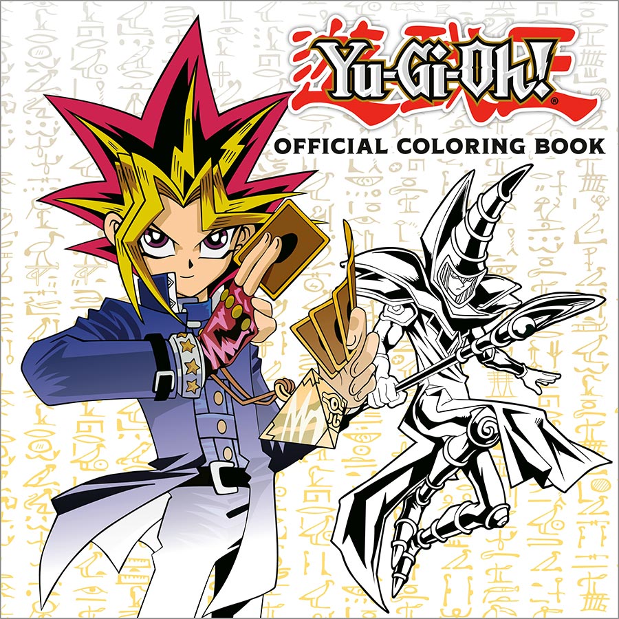Yu-Gi-Oh Official Coloring Book TP