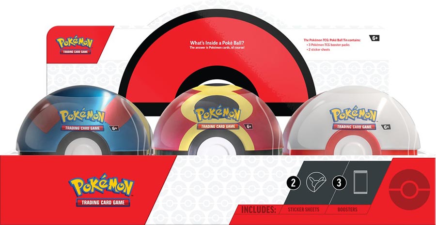 Pokemon 2025 Q4 Poke Ball Tin (Filled Randomly)
