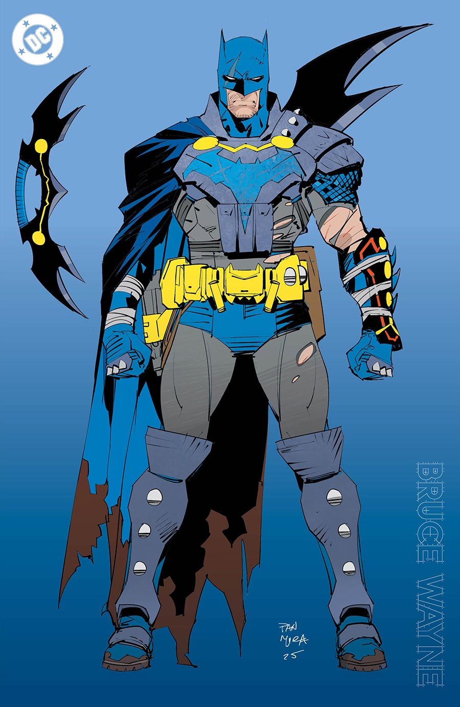 DC K.O. Knightfight #1 Cover F 2nd Ptg B Dan Mora Design Foil Variant Cover (DC All In)