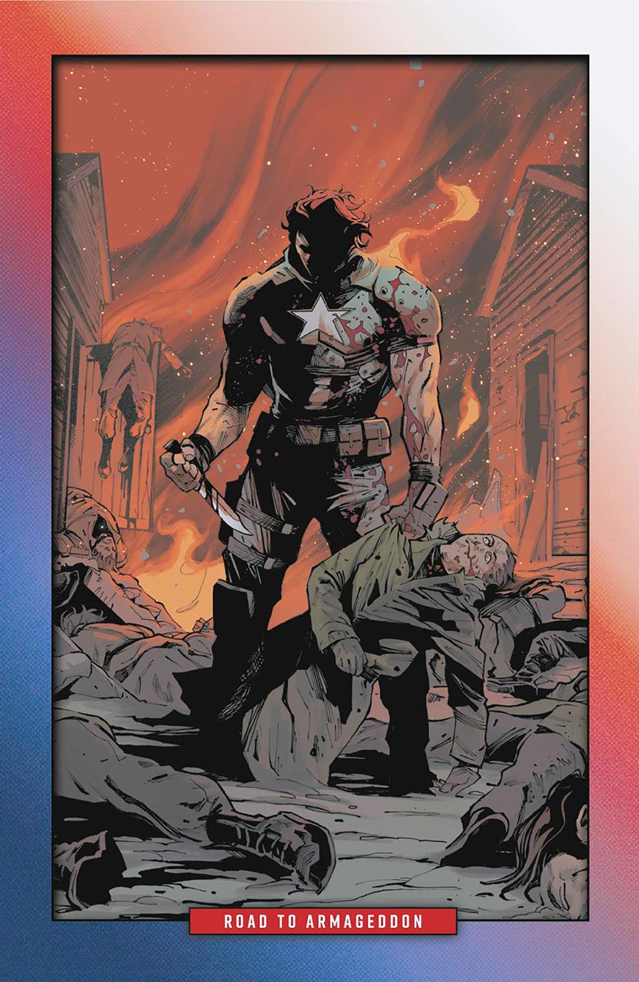 Captain America Vol 11 #5 Cover J 2nd Ptg Incentive Valerio Schiti Virgin Variant Cover