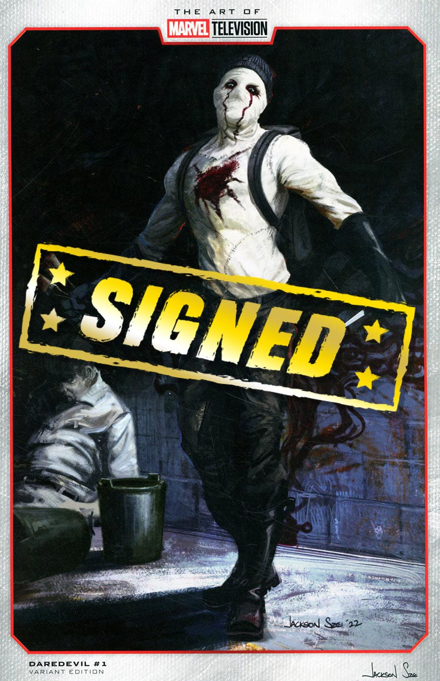 Daredevil Vol 9 #1 Cover Z-B Variant Jackson Sze Marvel Television Cover Signed By Stephanie Phillips
