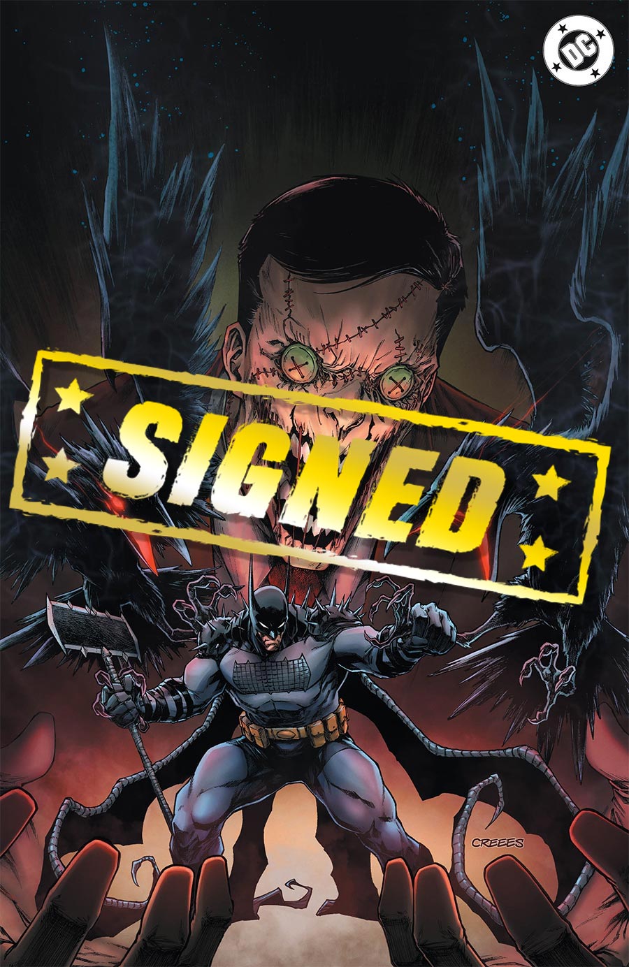Absolute Batman #19  Midtown Exclusive Cover B Creees Lee Virgin Foil Cover Signed By Creees Lee (DC All In)