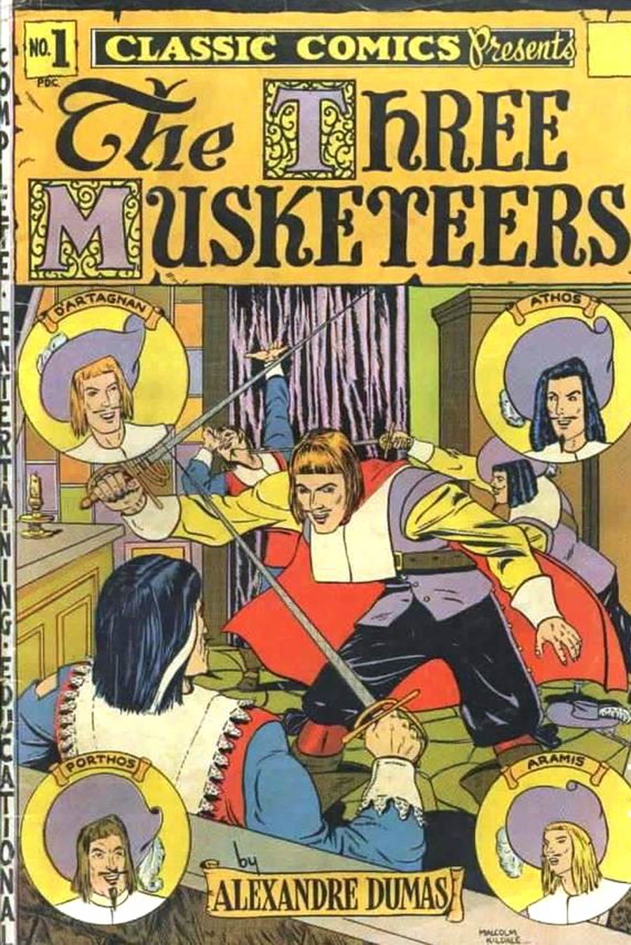 Classics Illustrated #1 Cover D 4th Ptg The Three Musketeers