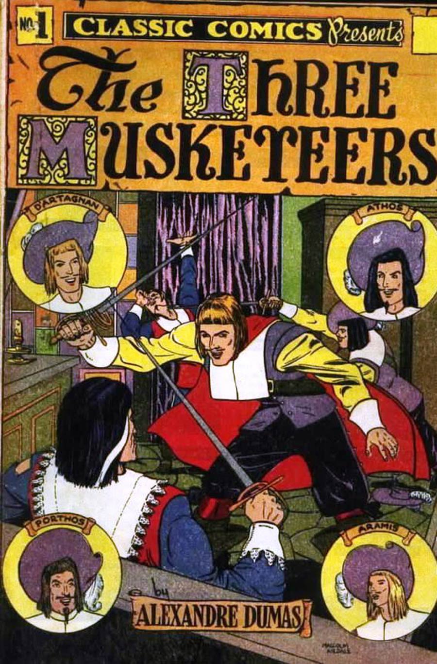 Classics Illustrated #1 Cover F 6th Ptg The Three Musketeers