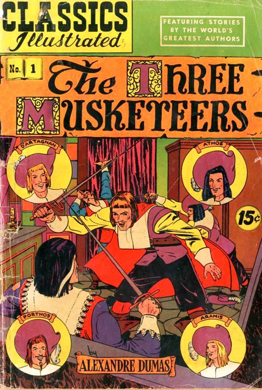 Classics Illustrated #1 Cover K 11th Ptg The Three Musketeers