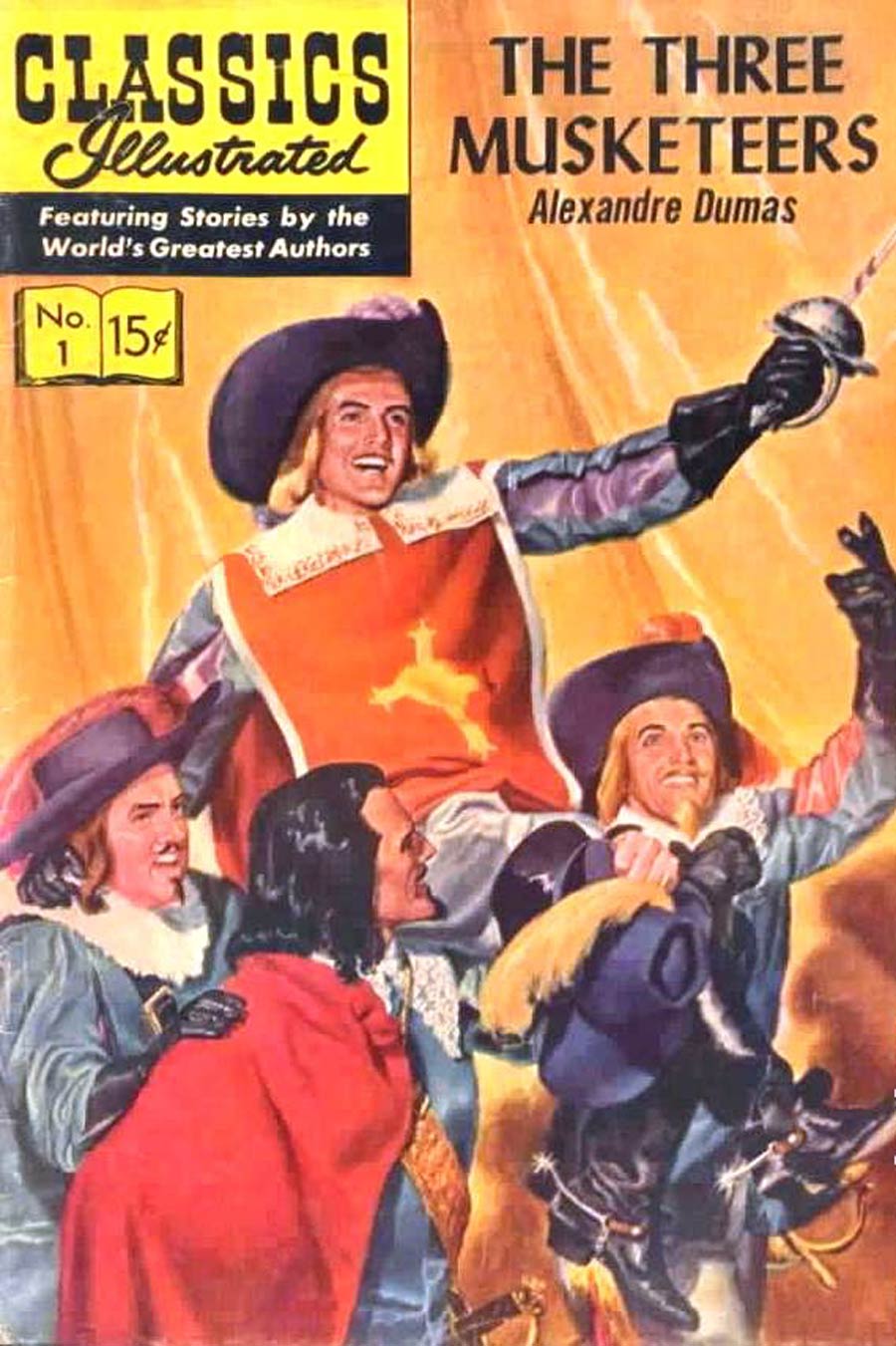 Classics Illustrated #1 Cover N 14th Ptg The Three Musketeers