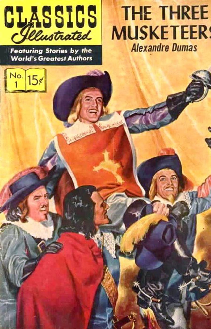 Classics Illustrated #1 Cover O 15th Ptg The Three Musketeers