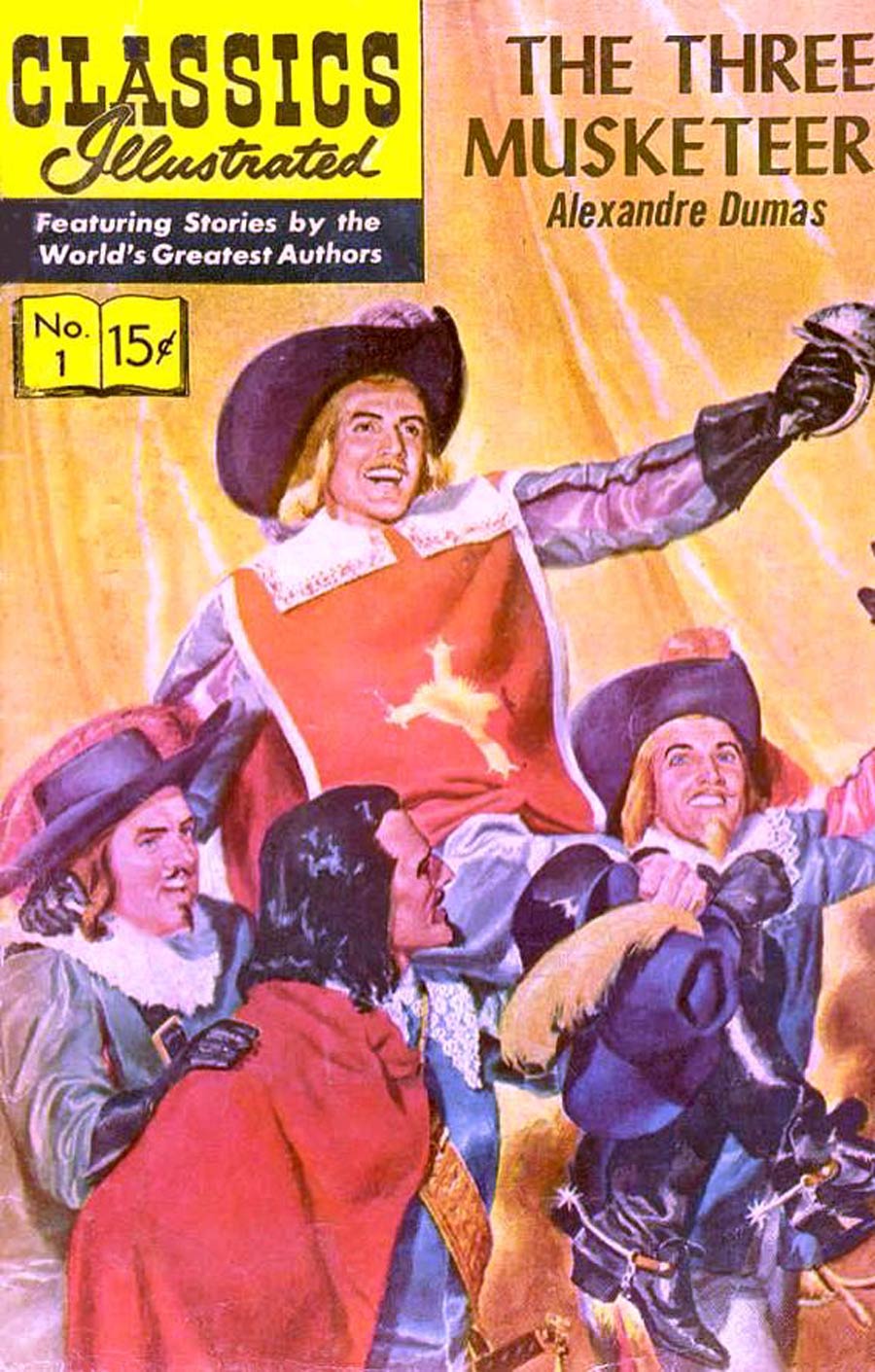 Classics Illustrated #1 Cover P 16th Ptg The Three Musketeers