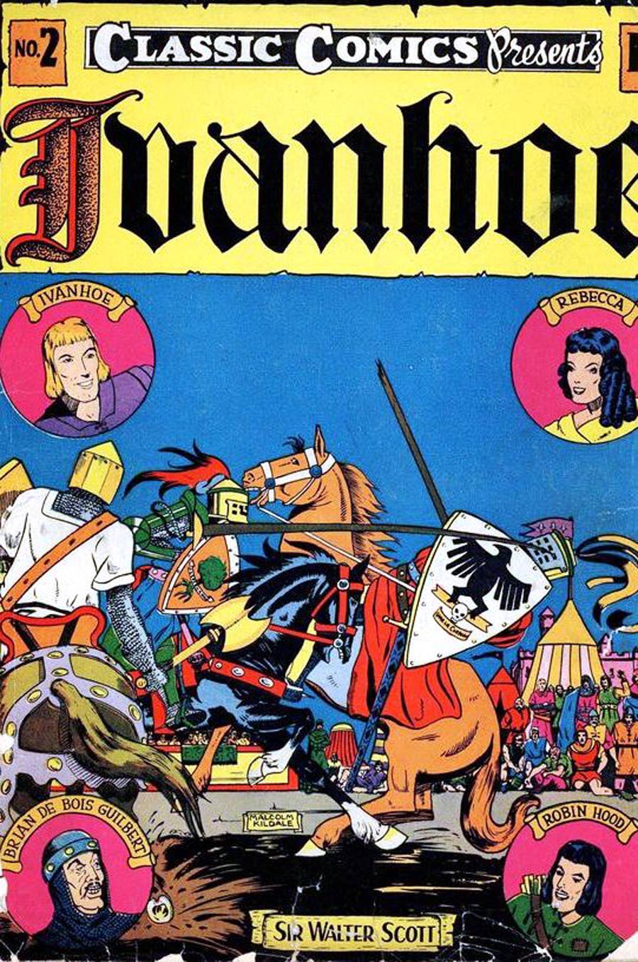 Classics Illustrated #2 Cover A 1st Ptg Ivanhoe