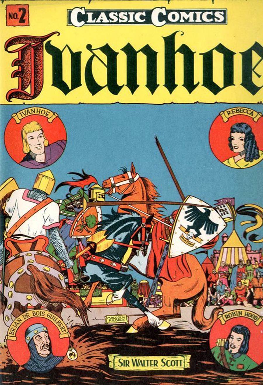 Classics Illustrated #2 Cover B 2nd Ptg Ivanhoe