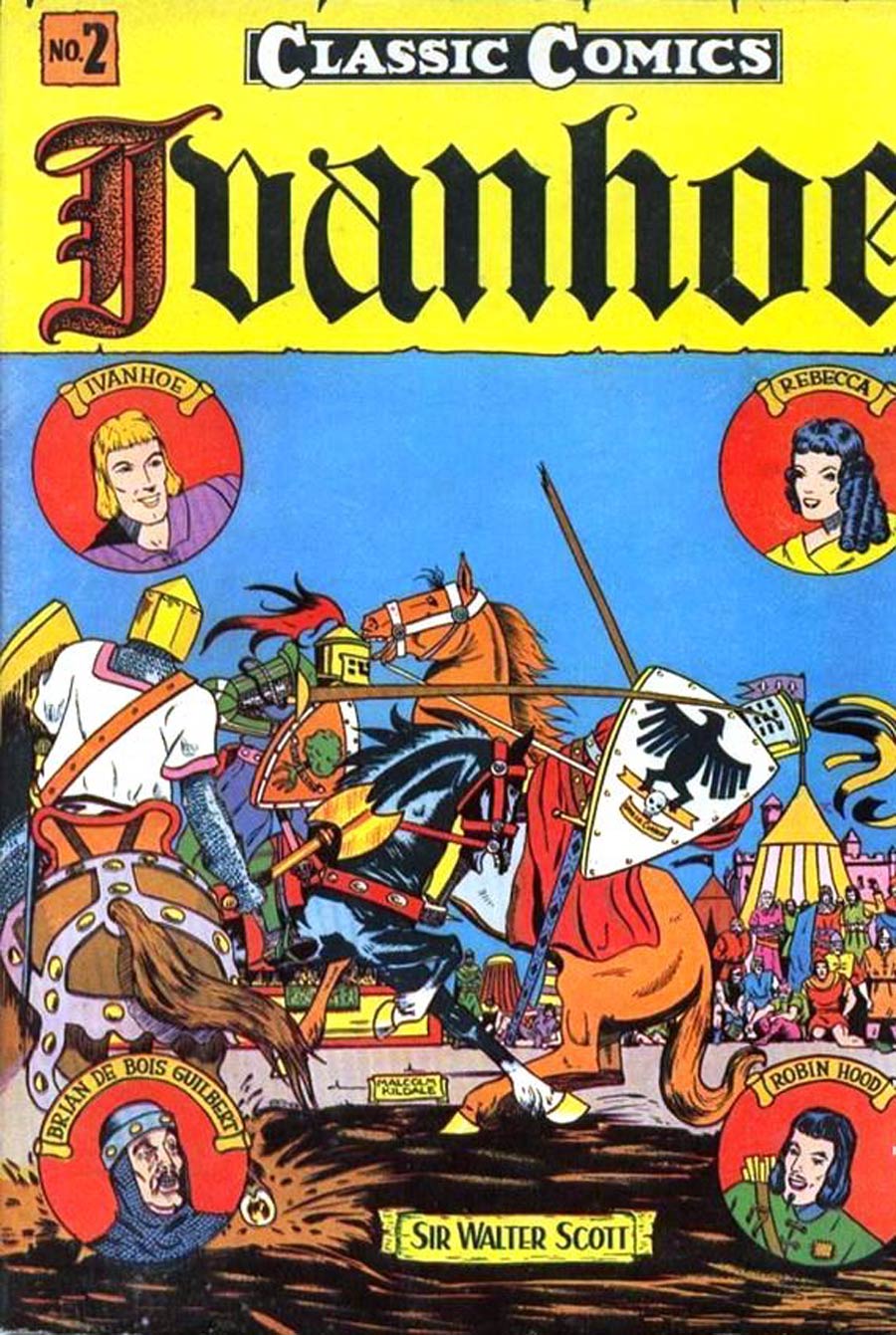 Classics Illustrated #2 Cover D 4th Ptg Ivanhoe