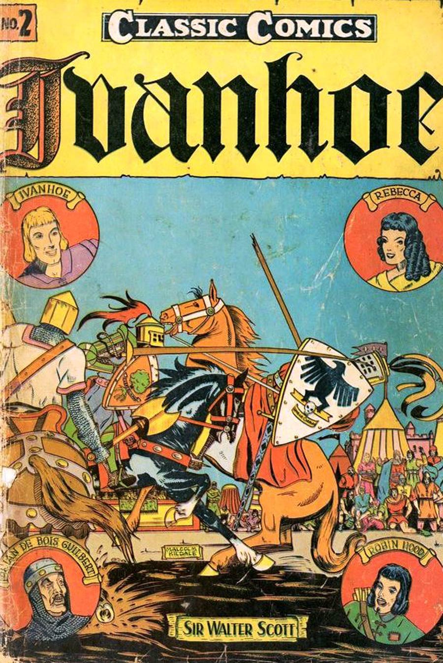 Classics Illustrated #2 Cover E 5th Ptg Ivanhoe