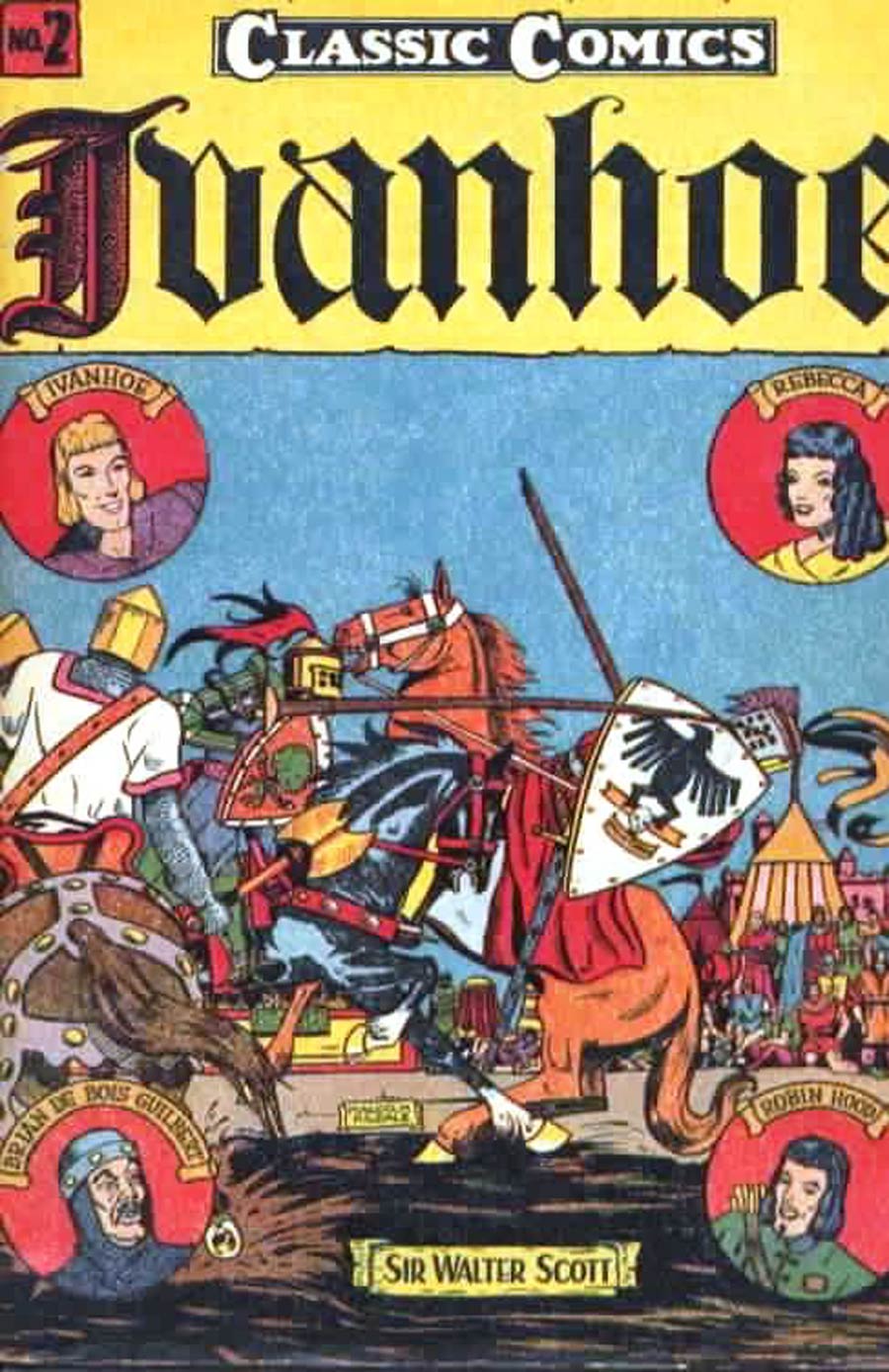 Classics Illustrated #2 Cover F 6th Ptg Ivanhoe