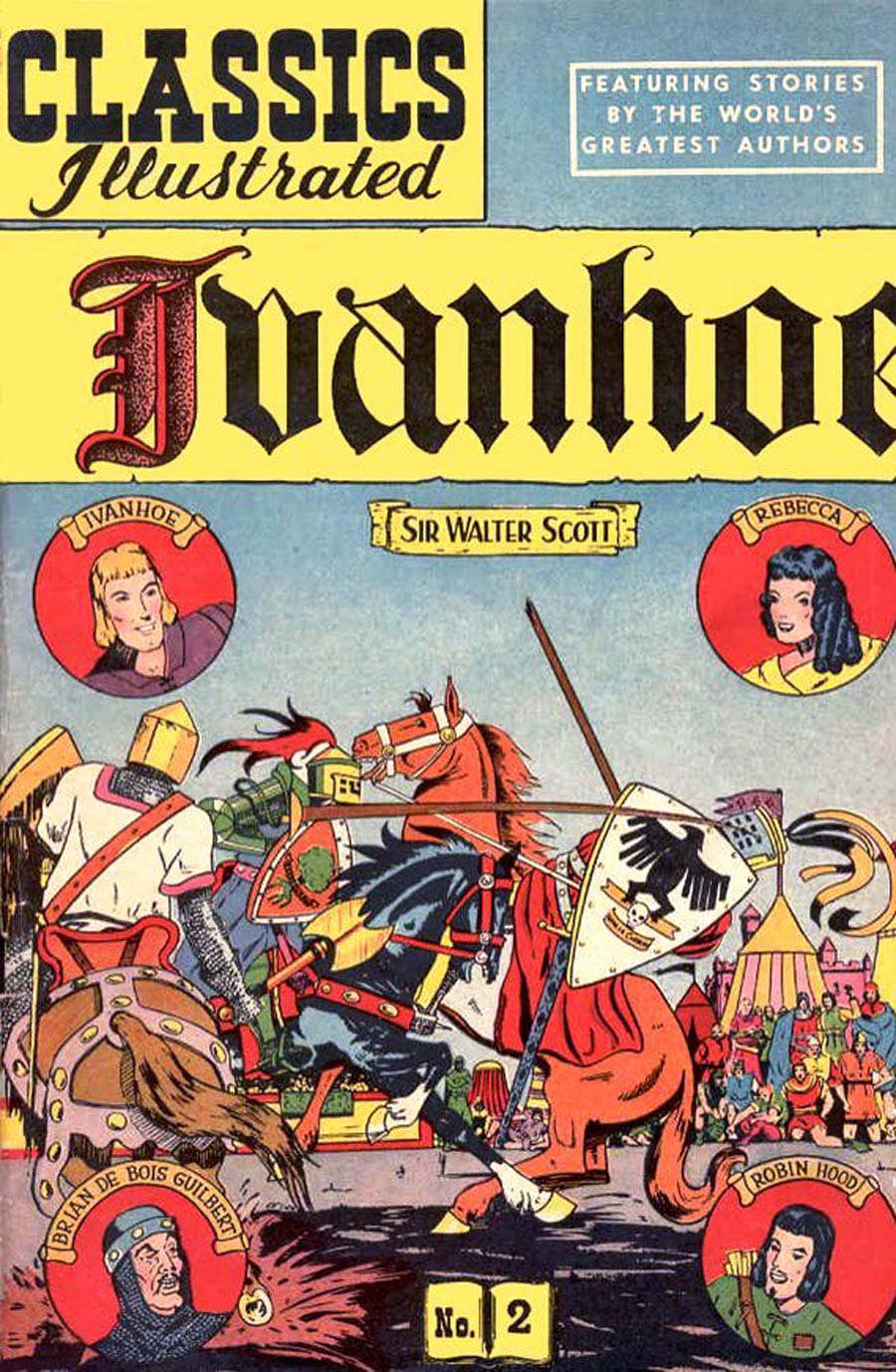 Classics Illustrated #2 Cover G 7th Ptg Ivanhoe