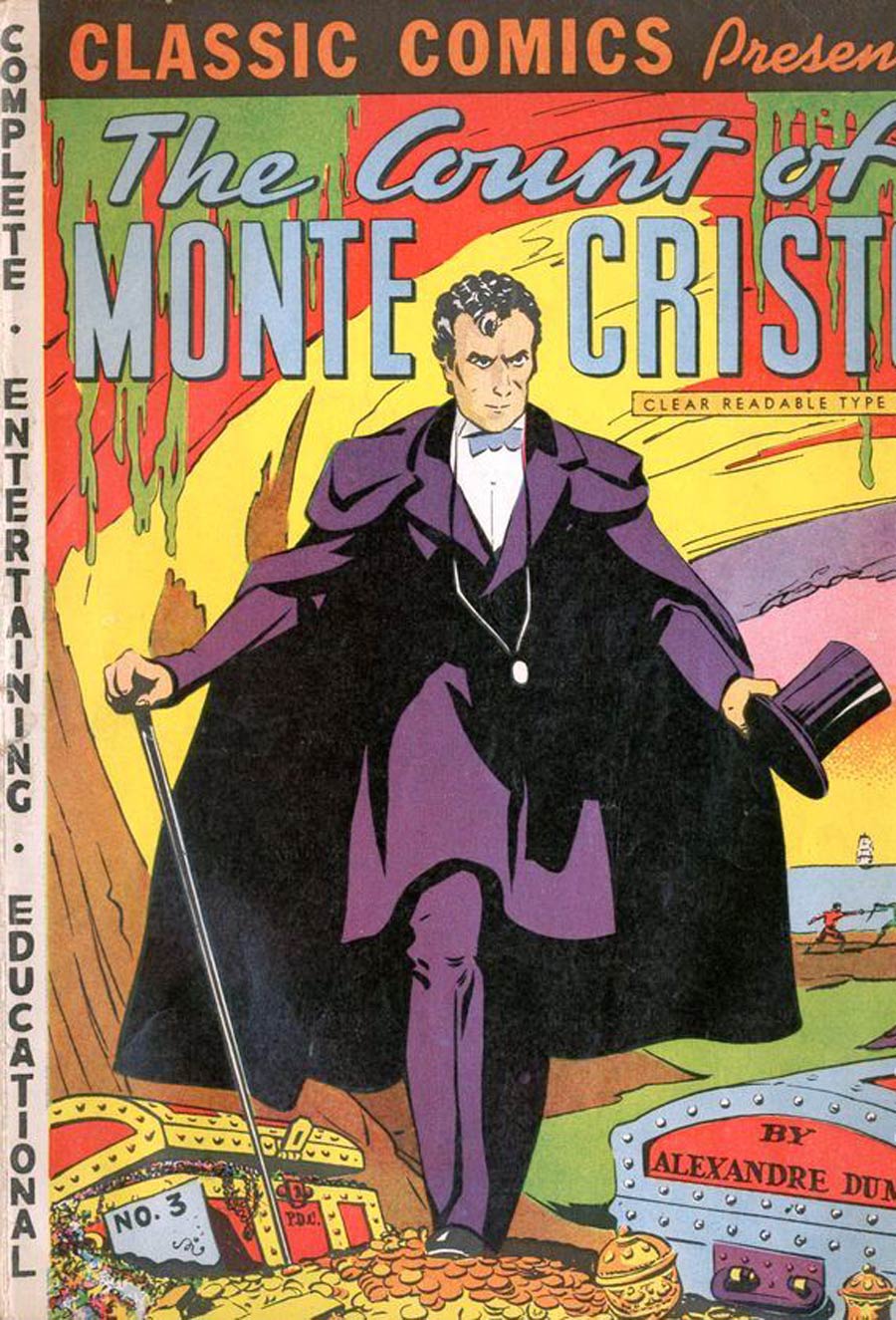 Classics Illustrated #3 Cover B 2nd Ptg The Count of Monte Cristo