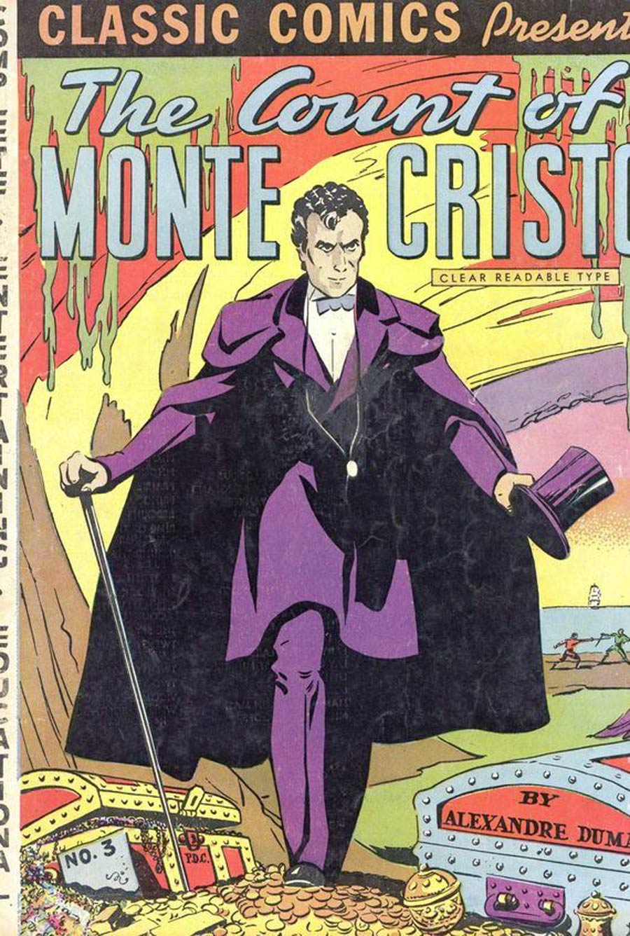 Classics Illustrated #3 Cover F 6th Ptg The Count of Monte Cristo