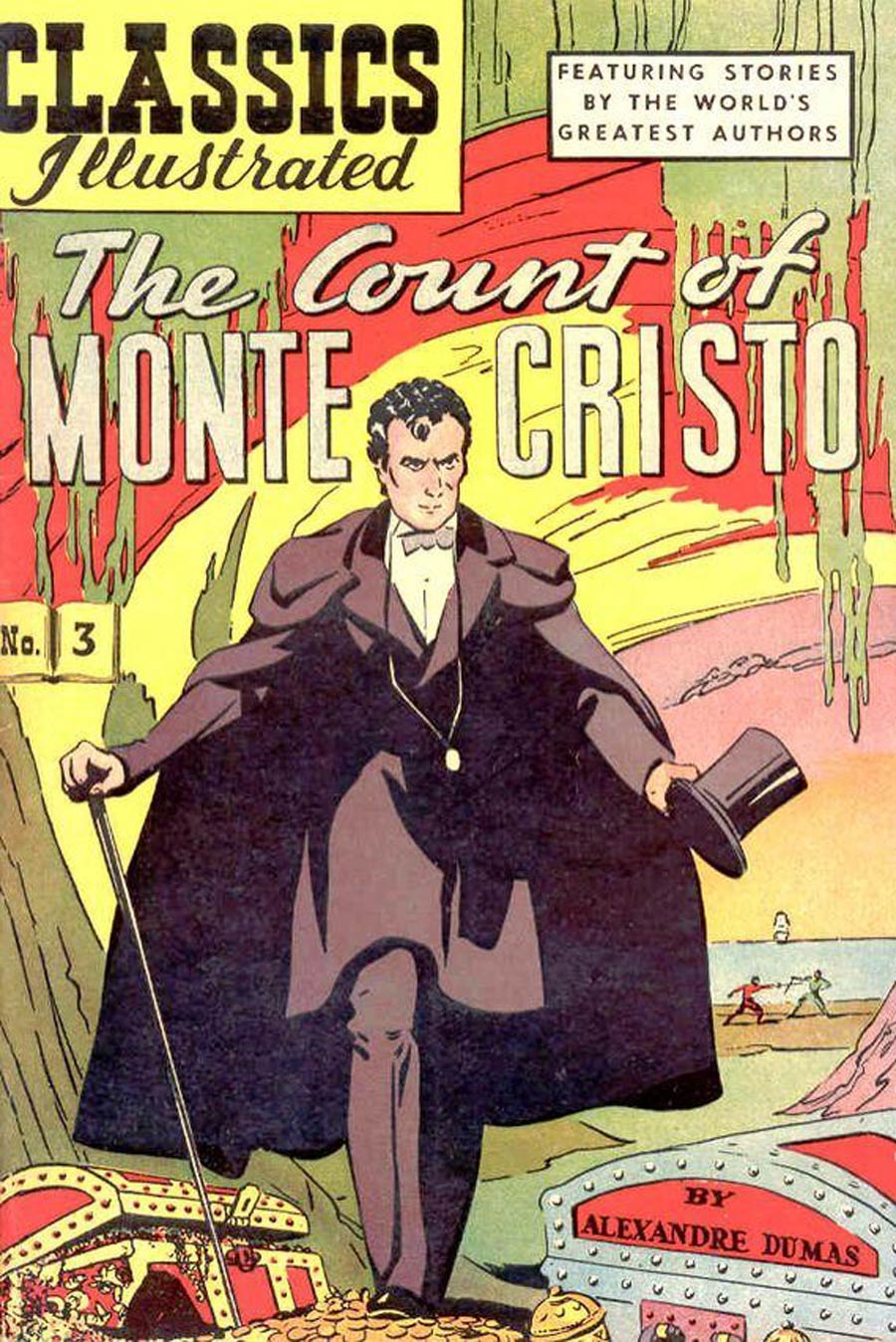 Classics Illustrated #3 Cover H 8th Ptg The Count of Monte Cristo