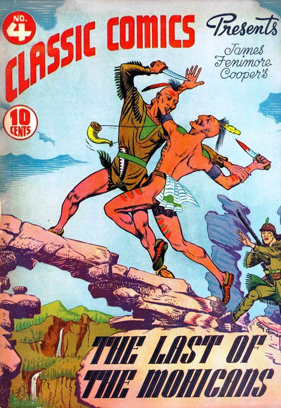Classics Illustrated #4 Cover A 1st Ptg The Last of the Mohicans