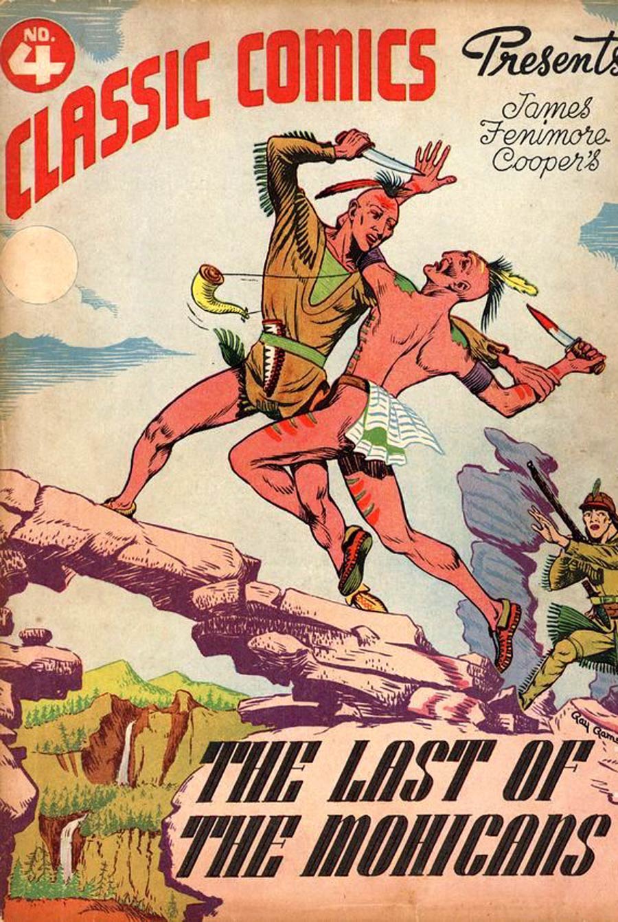 Classics Illustrated #4 Cover B 2nd Ptg The Last of the Mohicans