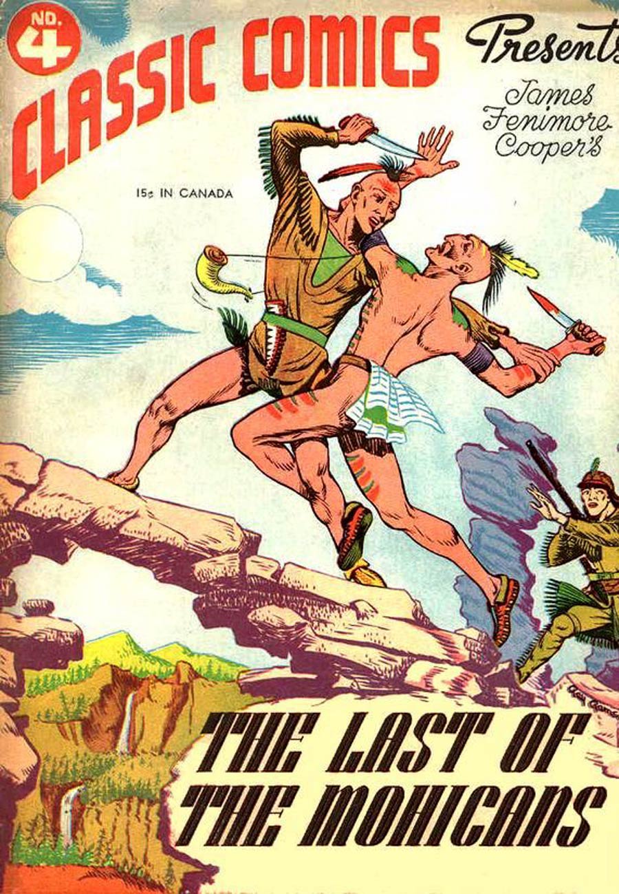 Classics Illustrated #4 Cover C 3rd Ptg The Last of the Mohicans