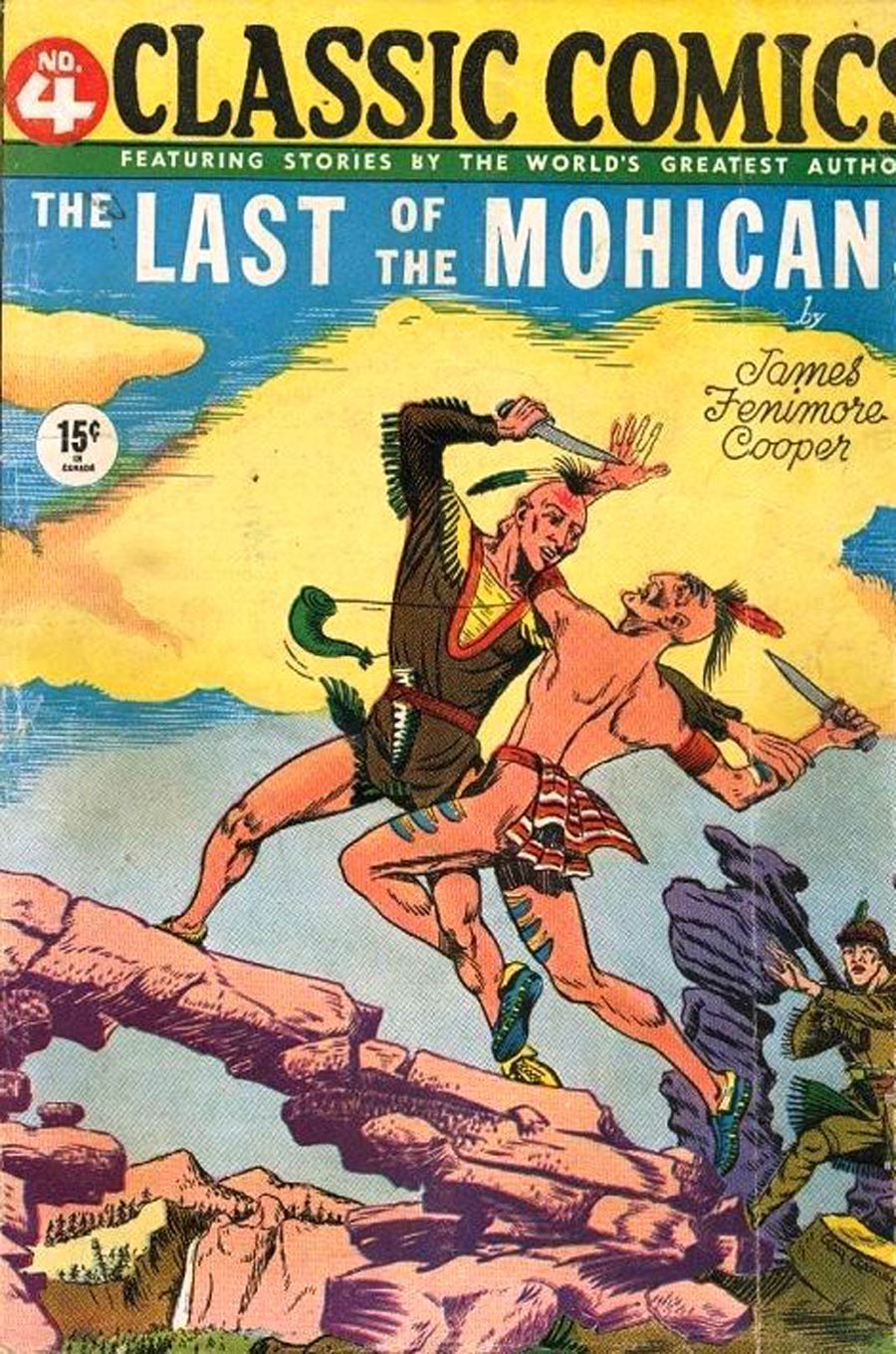 Classics Illustrated #4 Cover D 4th Ptg The Last of the Mohicans