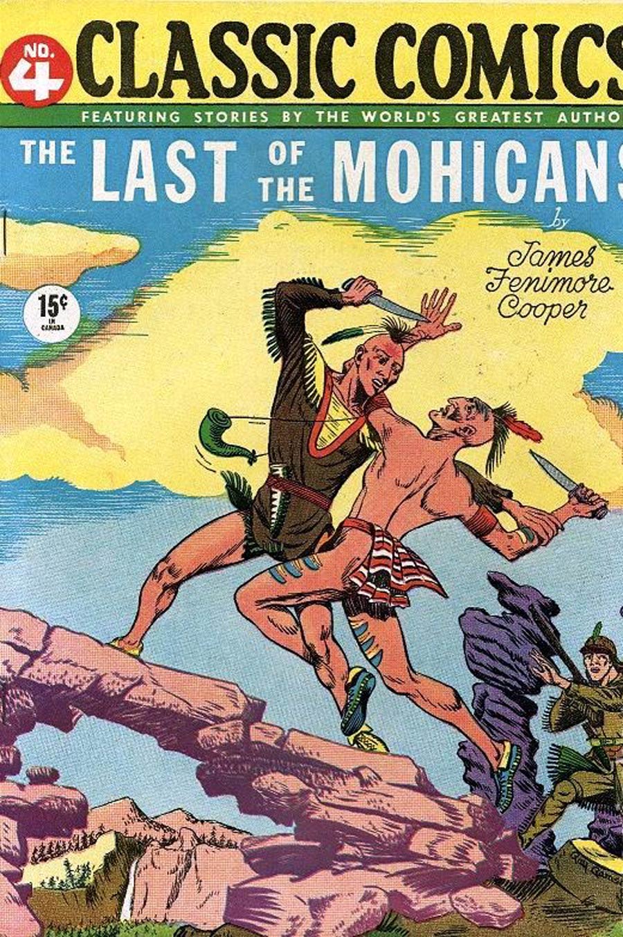 Classics Illustrated #4 Cover E 5th Ptg The Last of the Mohicans
