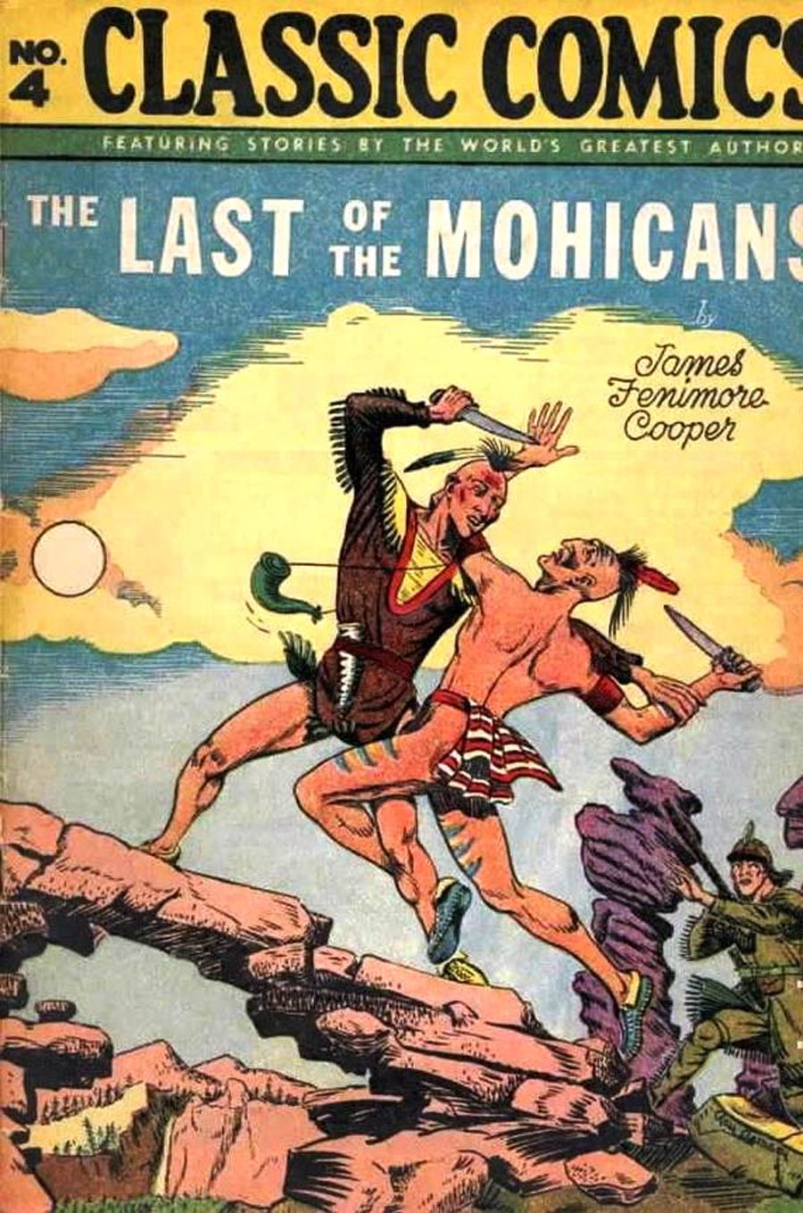 Classics Illustrated #4 Cover F 6th Ptg The Last of the Mohicans