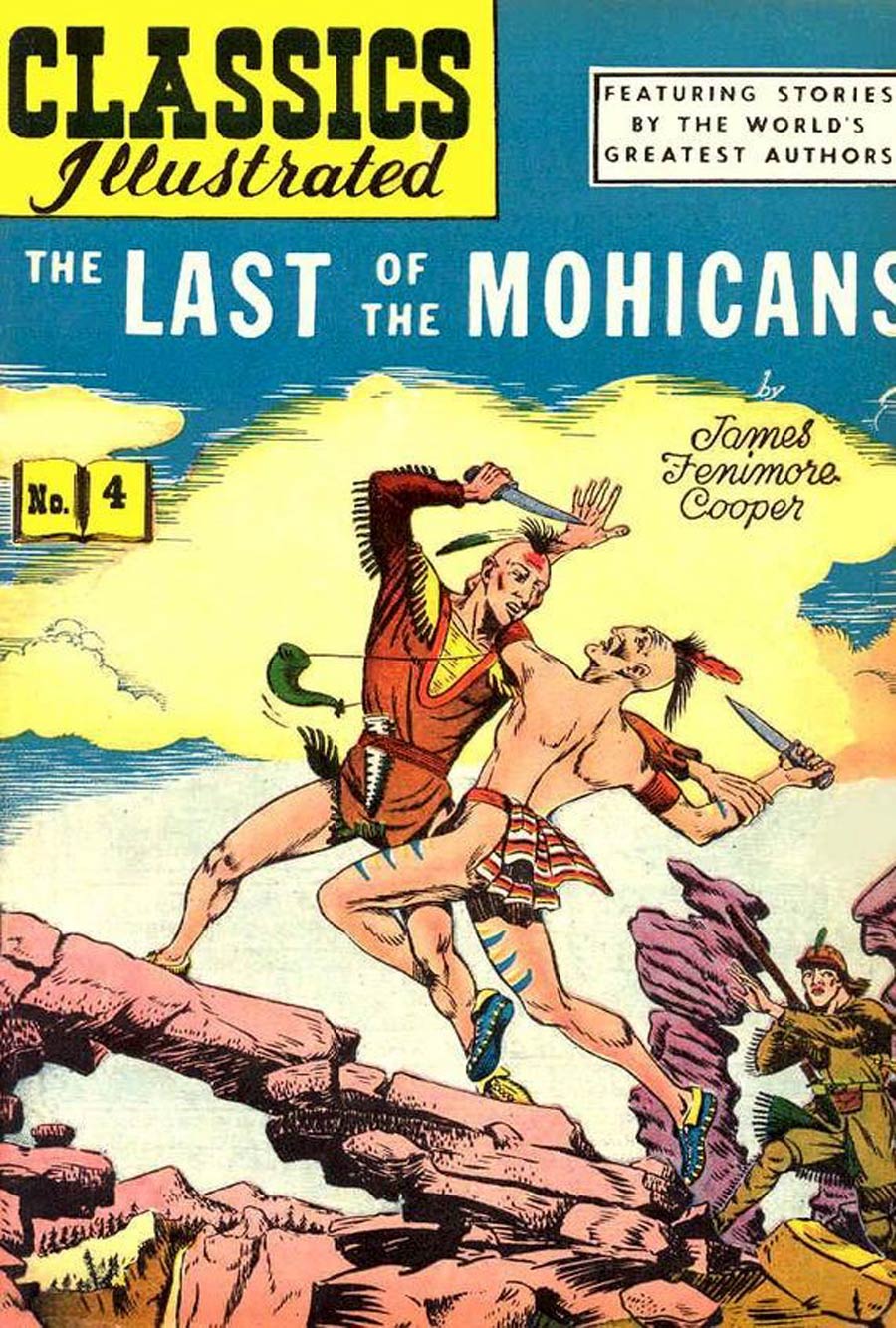 Classics Illustrated #4 Cover H 8th Ptg The Last of the Mohicans